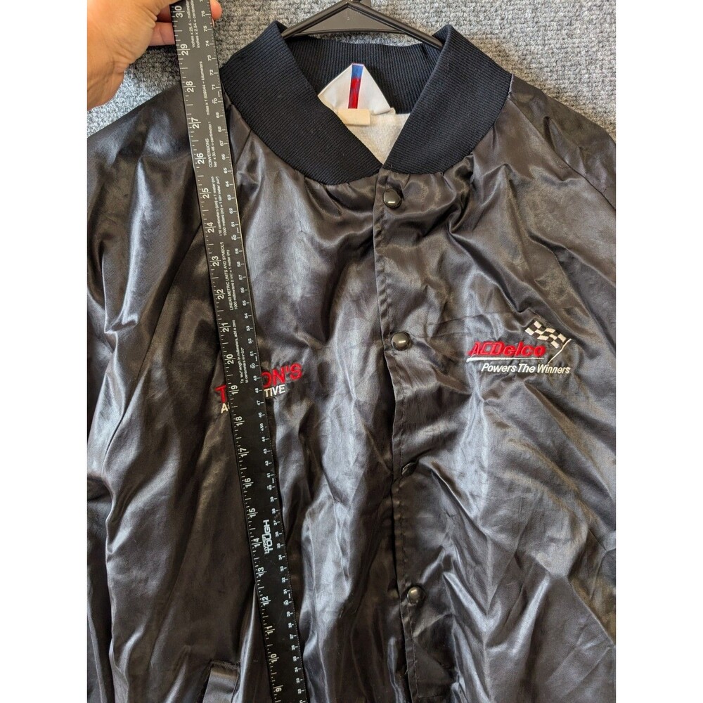 Vintage 90s WestArk Racing Bomber Jacket 3XL AC Delco ASDA Sand Drags Streetwear - Picture 7 of 10
